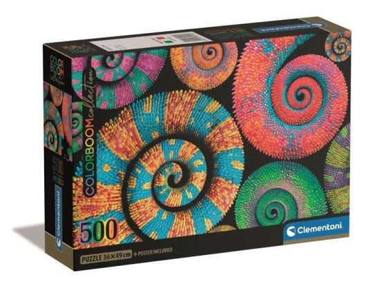 Dėlionė Clementoni Compact Curly Tails 35529, 36x49, 500 d