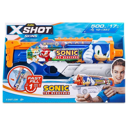 Žaisl vandens šautuv XSHOT NANO FAST-FILL SKINS SONIC 118107