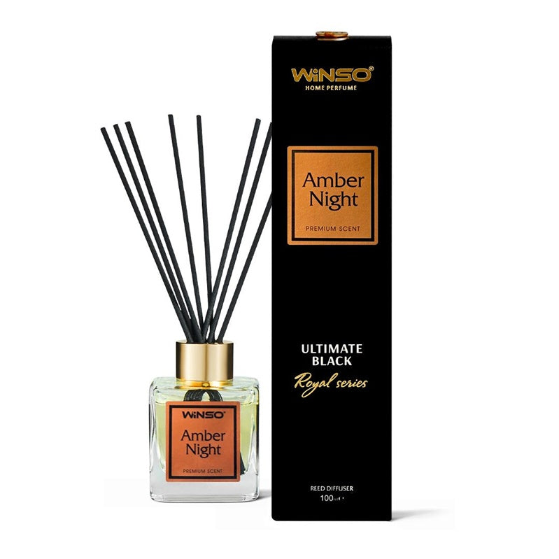 Zapach do domu Ultimate Black Amber Night, 100 ml