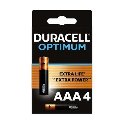 Elementai DURACELL OPTIMUM, AAA/LR03, 1.5V, 4 vnt