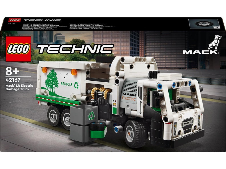 Konstruktorius LEGO Technic  Šiukšliavežė „Mack LR Electric“