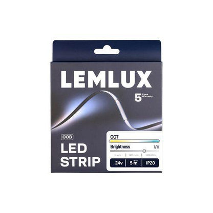 JUOSTA LED LEMLUX COB 5M ,14W, 1400LM, CCT, IP20