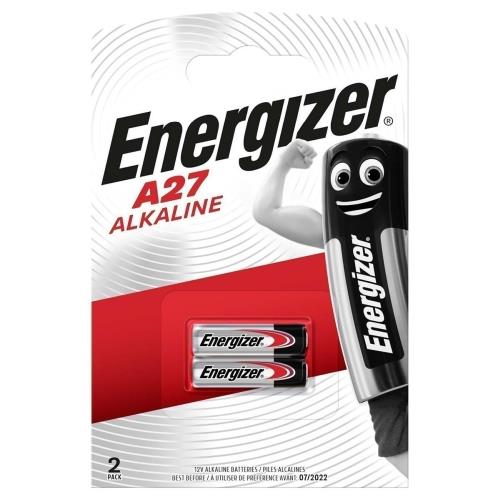 Baterie ENERGIZER A27, 12 V, 2 szt.