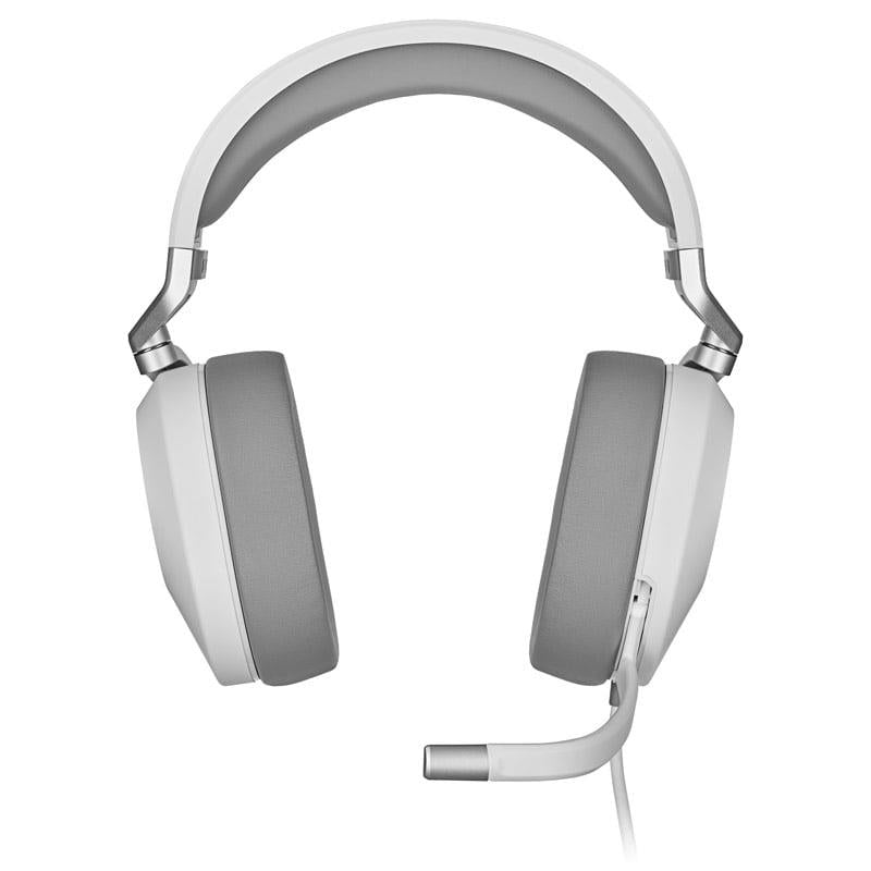 Słuchawki gamingowe Corsair HS65 Surround, białe