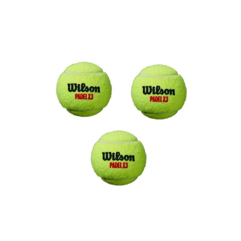 Padelio kamuoliukas Wilson X3, 3 vnt.