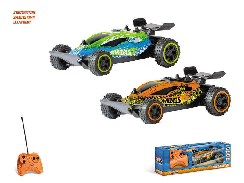 Žaisl automob Mondo Hot wheels RC Micro Buggy,13-63446,1:28