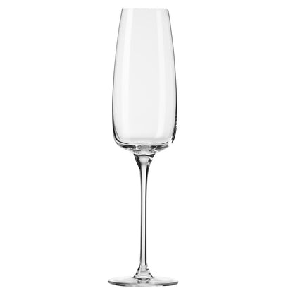 Šampano taurių komplektas Modern, stiklas, 0.250 l, 4 vnt.