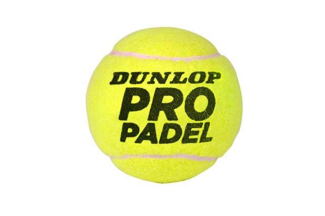Piłki do padla Dunlop PRO Padel, 3 szt.