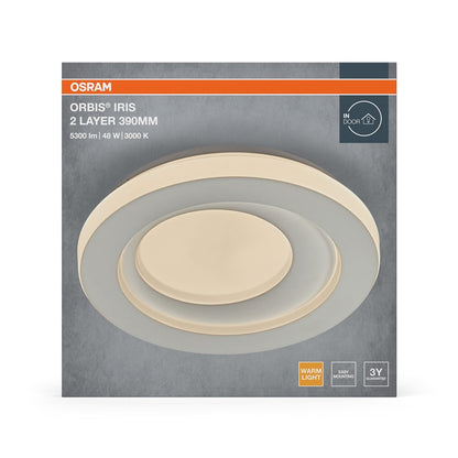 Šviestuvas lubų Osram, LED, 48W, 3000K, 2000lm, Ø390