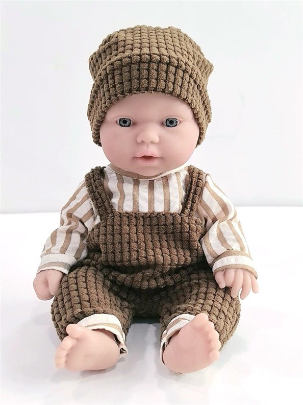 Lalka-niemowlę z akcesoriami Pure baby 706629W, 25 cm