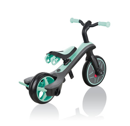 Triratukas Globber Explorer 4 in 1, žalias