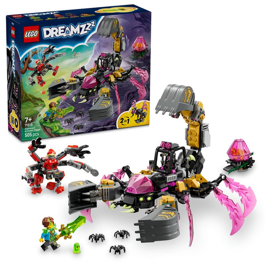 Konstruktor LEGO® DREAMZzz Skorpion 71513, 505 szt.