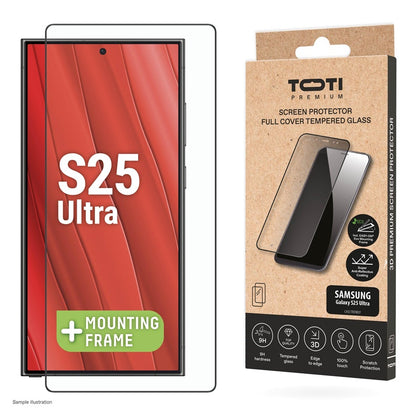 Szkło ochronne na telefon Toti Galaxy S25 Ultra, 9H, 6,9