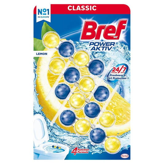 Unitazo muiliukas Bref Power Active Lemon, 200 g