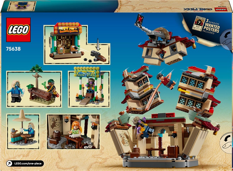 Konstruktor LEGO® One Piece Park Arlonga 75638, 926 elementów
