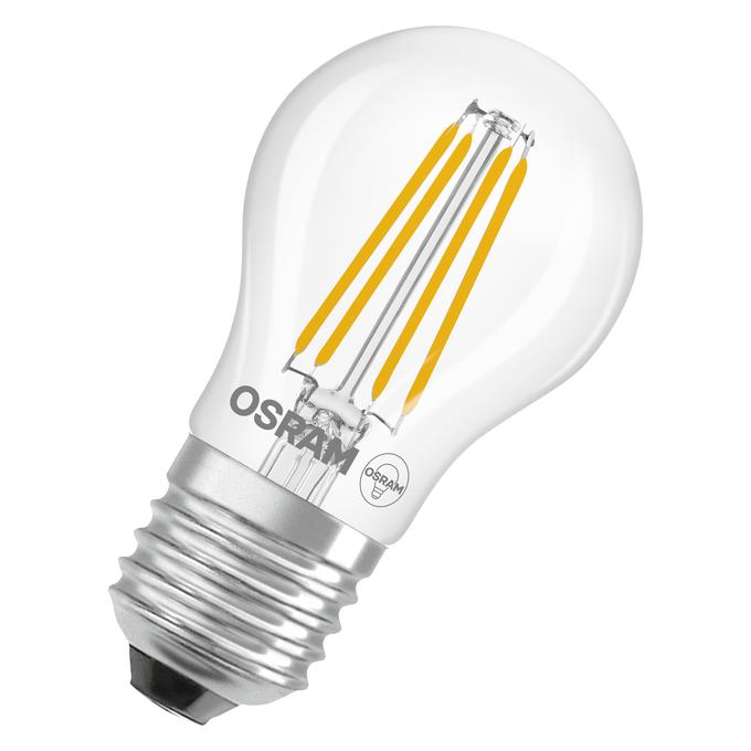 Żarówka LED Osram, P45, E27, 3.4W, 470lm, 2700K