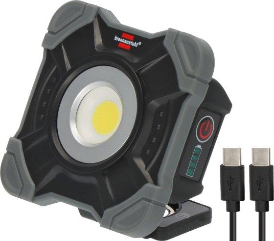 LATARKA STOJĄCA AKUMULATOROWA LED 10W 1000LM 6500K IP54