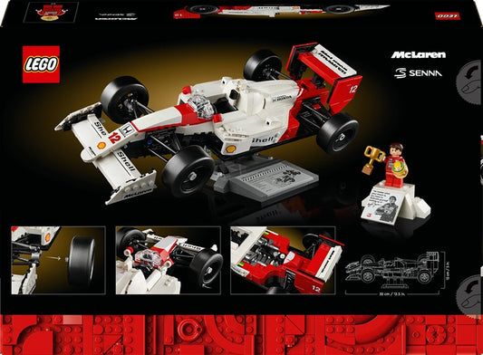 Konstruktor LEGO Icons McLaren MP4/4 i Ayrton Senna