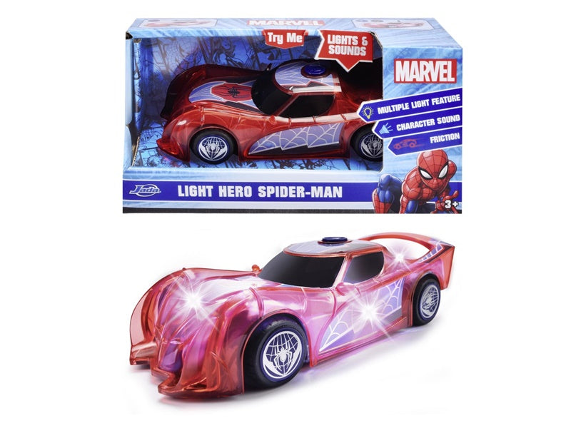 Zabawka samochodzik Spider-Man 2032220011SP, czerwony