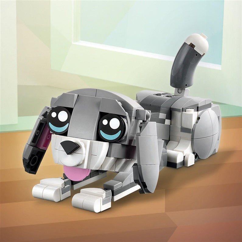 Zestaw LEGO® Creator Figlarny kot 31163, 407 elementów