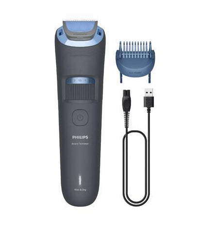 Barzdakirpė Philips 3000 BT3617/15, li-ion, mėlyna/pilka
