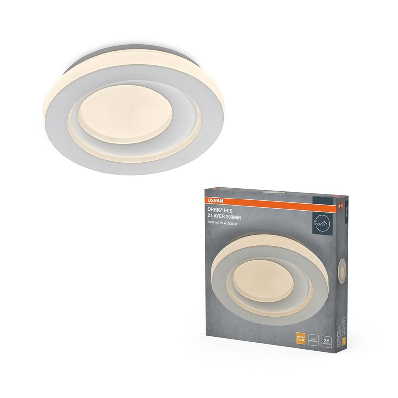 Šviestuvas lubų Osram, LED, 48W, 3000K, 2000lm, Ø390