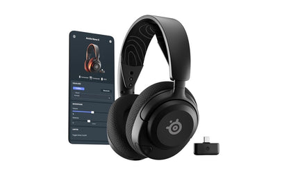 Słuchawki bezprzewodowe Steelseries Arctis Nova 5, czarne