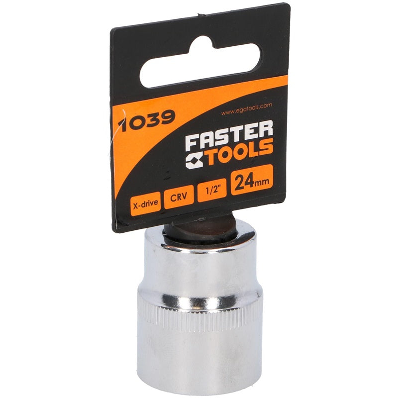 Varžtų galvutė Faster Tools 1/2" 24 mm 1039