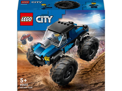 Konstruktorius LEGO City Mėlynas sunkvežimis-monstras