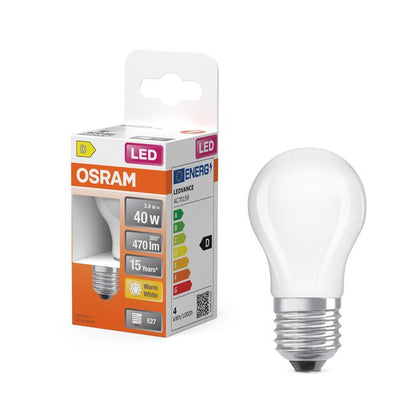 Żarówka Osram LED, P45, E27, 3.4W, 470lm, 2700K