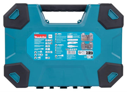 Antgalių ir grąžtų rinkinys Makita 104 vnt. E-22604