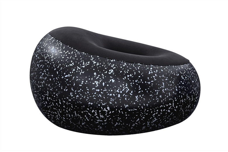 Dmuchany fotel Bestway, czarny, 116 cm x 116 cm x 66 cm