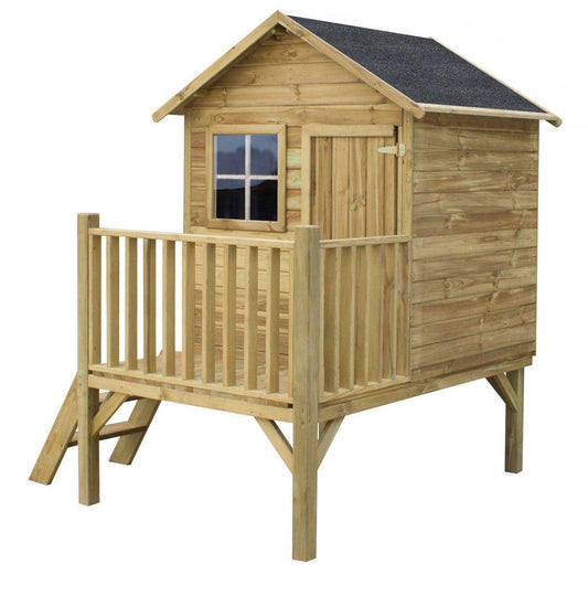 WOODEN HOUSE FOR CHILDREN GRASSHOPPER
