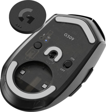 Belaidė žaidimų pelė Logitech G309 LIGHTSPEED, juoda