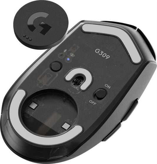 Mysz gamingowa bezprzewodowa Logitech G309 LIGHTSPEED, czarna