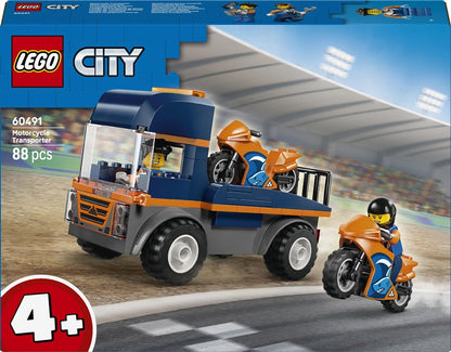 Konstruktor LEGO®City Transporter motocykli 60491 88el.