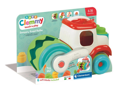 Zestaw zabawek sensorycznych Clemmy Walec drogowy