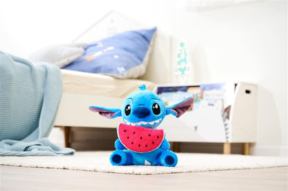 Pluszowa zabawka Disney Stitch Watermelon, niebieska, 25 cm