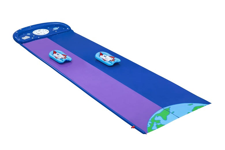 Pripučiama vandens čiuožykla Bestway, 488 x 138 cm