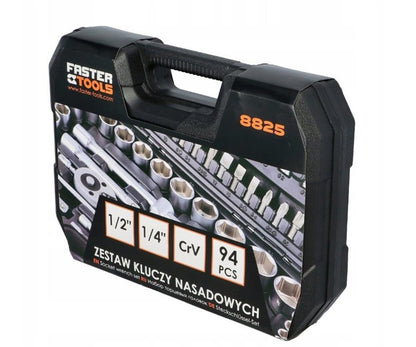 Galvučių komplektas Faster Tools FT313-05, 94 vnt.