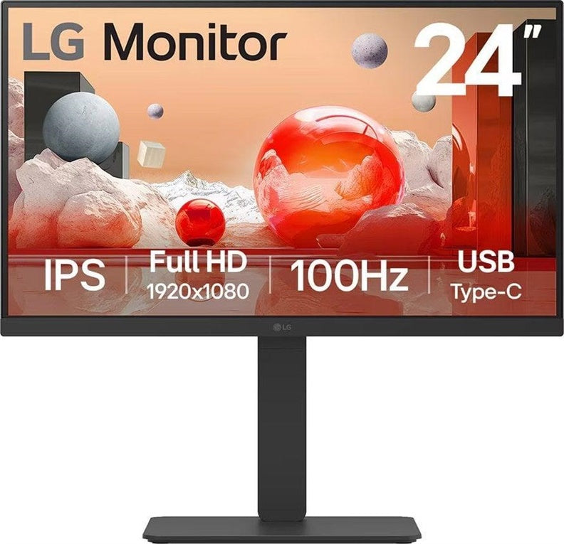 Monitor LG 24BA750-B, IPS, 100 Hz, 23.8"