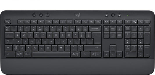 Keyboard Logitech K650 EN, black, wireless