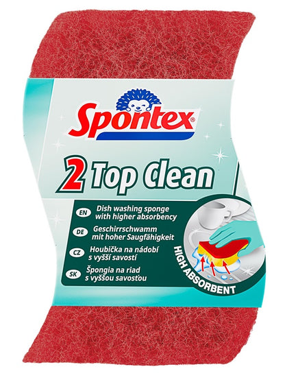 Gąbki do szorowania Spontex Top Clean, 2 szt.
