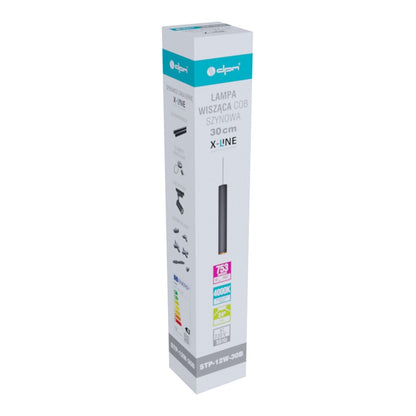 Oprawa do szynoprzewodu DPM X-Line STP-12W-30B, 12 W, LED