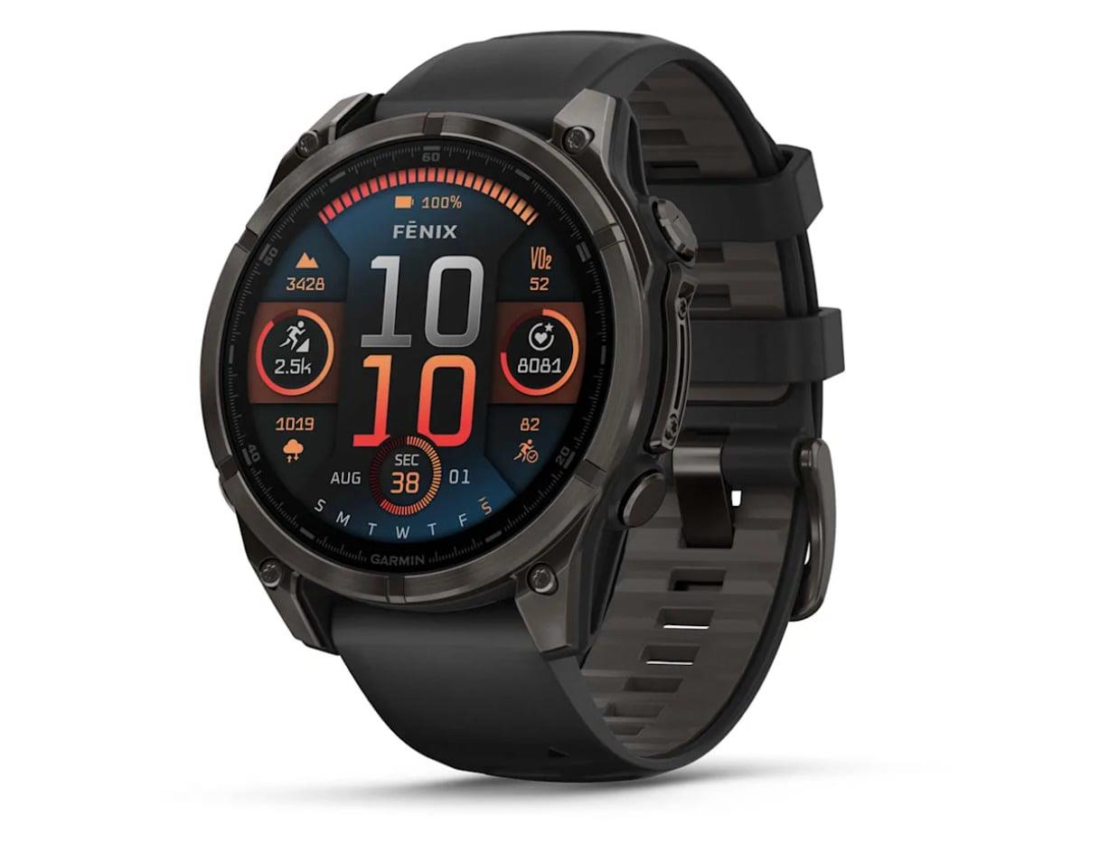 Išmanusis laikrodis Garmin Fenix 8 47MM AMOLED  juoda