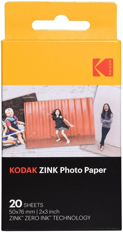 Natychmiastowe arkusze fotograficzne Kodak ZINK Ink, 20 szt.