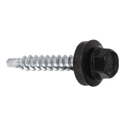 Wkręt samogwintujący Wkret-Met WFD, RAL9005, 4.8 mm x 35 mm, 250 szt.