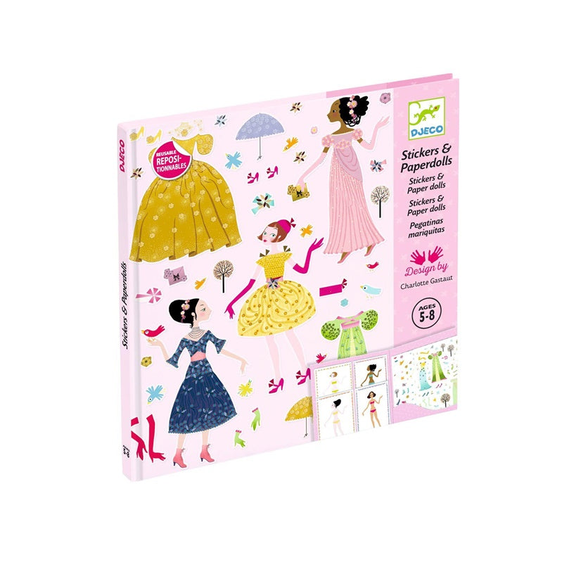 Zestaw do robienia papierowych figurek Djeco Dressing