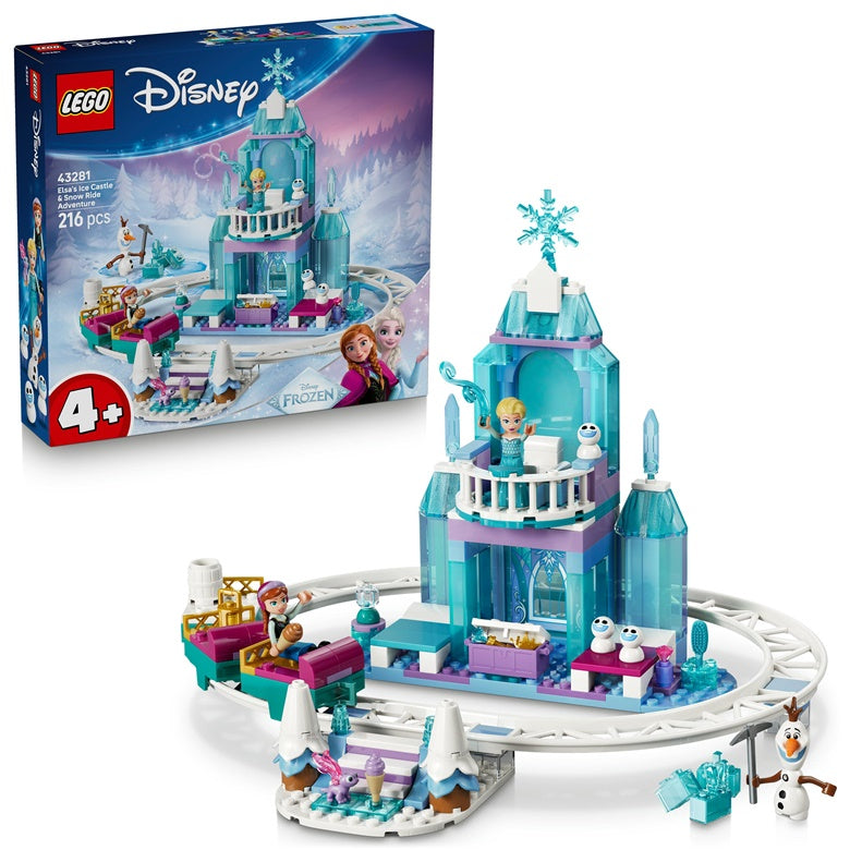 Konstruktorius LEGO® Frozen Elzos ledo pilis 43281, 216 vnt.