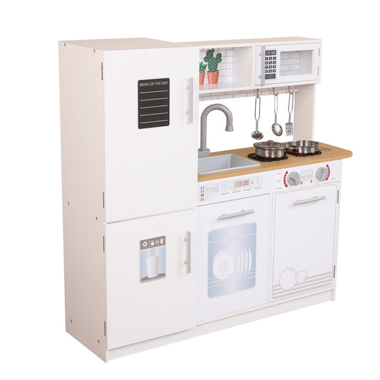 Vaikiška virtuvėlė EcoToys Kids Kitchen, balta
